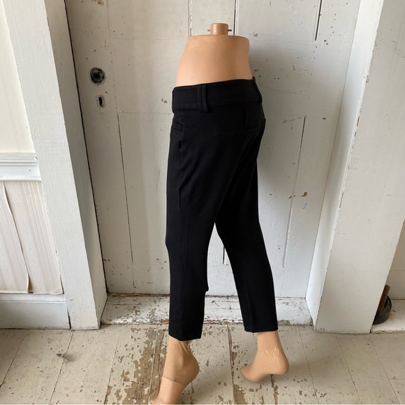Torrid Cropped Stretch Black Ankle Pants - Picture 4 of 9